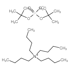 磷酸二叔丁酯四正丁基铵盐结构式