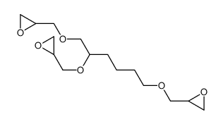 1,2,6-tris(2,3-epoxypropoxy)hexane structure