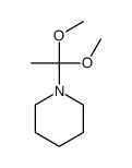 1-(1,1-dimethoxyethyl)piperidine结构式