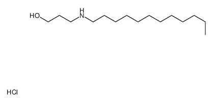 3-(dodecylamino)propan-1-ol,hydrochloride Structure