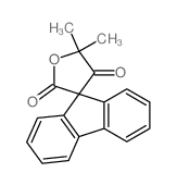 5',5'-dimethylspiro[fluorene-9,3'-oxolane]-2',4'-dione Structure