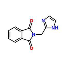 2-(1H-Imidazol-2-ylmethyl)-1H-isoindole-1,3(2H)-dione结构式