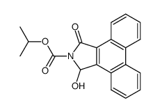 N-carboisopropyloxy-3-hydroxyphenantro[9,10-c]pyrrolin-1-one结构式