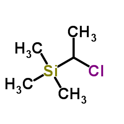 (1-氯乙基)三甲基硅烷结构式