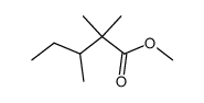 methyl 2,2,3-trimethylpentanoate Structure