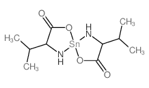 (1-carboxy-2-methyl-propyl)azanide; tin(+2) cation picture