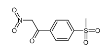 1-(4-methylsulfonylphenyl)-2-nitroethanone结构式