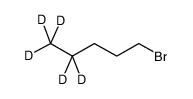 1-溴戊烷-D5结构式