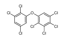 1,2,3,4-tetrachloro-5-(2,3,5-trichlorophenoxy)benzene Structure