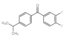 3,4-DIFLUORO-4'-ISO-PROPYLBENZOPHENONE图片