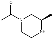 (R)-1-(3-Methylpiperazin-1-yl)ethan-1-one Structure