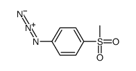 1-azido-4-methylsulfonylbenzene Structure