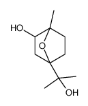 4-(2-hydroxypropan-2-yl)-1-methyl-7-oxabicyclo[2.2.1]heptan-2-ol结构式