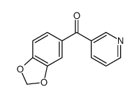 1,3-benzodioxol-5-yl(pyridin-3-yl)methanone Structure