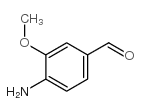 4-氨基-3-甲氧基-(9cl)-苯甲醛结构式