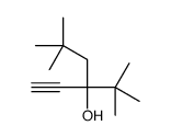 3-tert-butyl-5,5-dimethylhex-1-yn-3-ol Structure