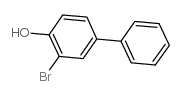 3-BROMO-4-HYDROXYDIPHENYL Structure