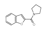 1-(2-苯并呋喃羰基)-吡咯烷图片