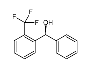 Benzenemethanol, α-phenyl-2-(trifluoromethyl)-, (αS) Structure