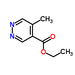 5-甲基哒嗪-4-羧酸乙酯结构式