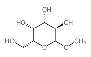 methyl-d-galactopyranoside Structure