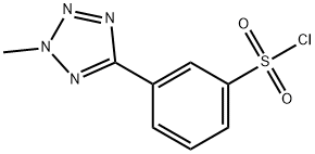 3-(2-甲基-2H-四唑-5-基)苯磺酰氯图片
