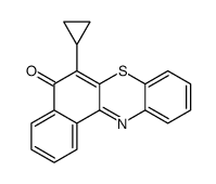 6-cyclopropylbenzo[a]phenothiazin-5-one Structure