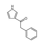 Ethanone, 2-phenyl-1-(1H-pyrrol-3-yl)- Structure