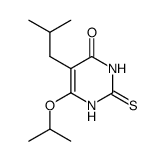 5-isobutyl-6-isopropoxy-2-thioxo-2,3-dihydro-1H-pyrimidin-4-one结构式