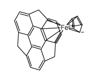 [(η5-C5H5)Fe(η6-sumanene)](1+)结构式