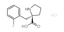 (R)-2-(2-FLUOROBENZYL)PYRROLIDINE-2-CARBOXYLIC ACID HYDROCHLORIDE picture