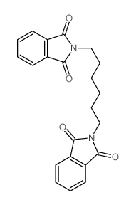 1H-Isoindole-1,3(2H)-dione,2,2'-(1,6-hexanediyl)bis- Structure