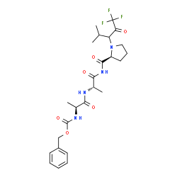 benzyloxycarbonylalanyl-alanyl-prolyl-valine-trifluoromethyl ketone picture