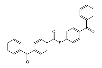 S-(4-benzoylphenyl) 4-benzoylbenzenecarbothioate Structure