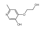 4-(2-hydroxyethoxy)-6-methylpyridin-3-ol结构式