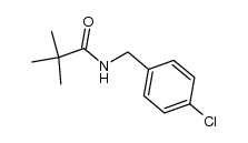 N-pivaloyl-p-chlorophenylmethylamine Structure