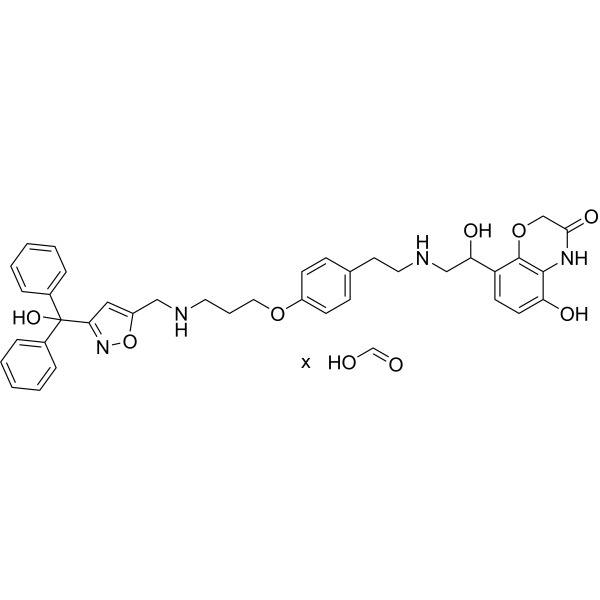 β2AR/M3-receptor agonist-1结构式