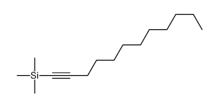 dodec-1-ynyl(trimethyl)silane结构式