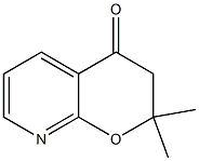 2,2-dimethyl-2H-pyrano[2,3-b]pyridin-4(3H)-one structure