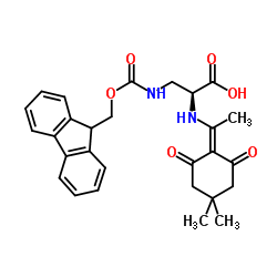 Dde-Dap(Fmoc)-OH structure