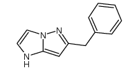 6-(Phenylmethyl)-1H-imidazo(1,2-b)pyrazole结构式