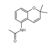 5-Acetamido-2,2-dimethyl-2H-chromene Structure