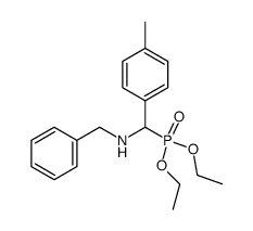 diethyl (benzylamino)(p-tolyl)methylphosphonate结构式