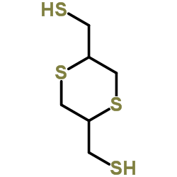 1,4-Dithiane-2,5-diyldimethanethiol Structure