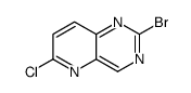 2-bromo-6-chloropyrido[3,2-d]pyrimidine Structure