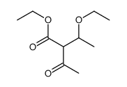 ethyl 2-acetyl-3-ethoxybutanoate Structure