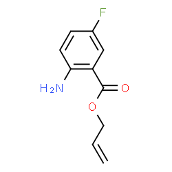 Benzoic acid, 2-amino-5-fluoro-, 2-propenyl ester (9CI)结构式