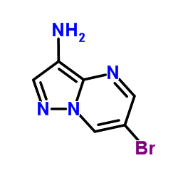 6-Bromopyrazolo[1,5-a]pyrimidin-3-amine Structure