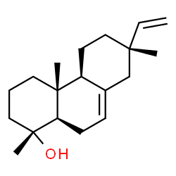 (13S)-18-Norpimara-7,15-dien-4α-ol structure