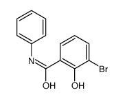 3-bromo-2-hydroxy-N-phenylbenzamide Structure